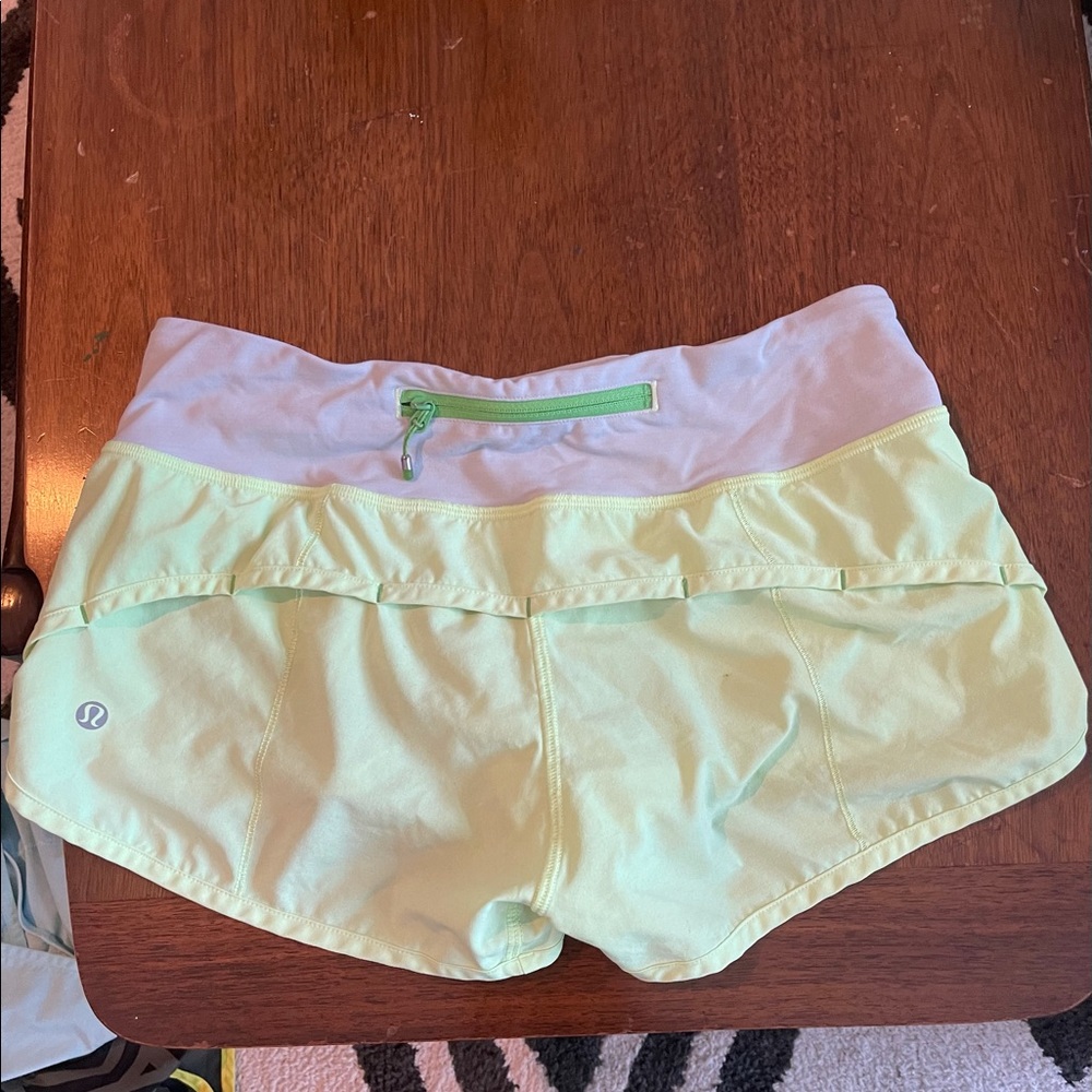 Lululemon Speed Shorts 2.5” Inseam